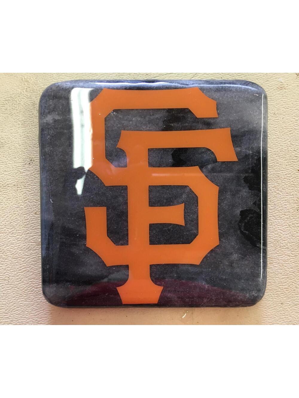 MLB  San Francisco Giants Stone Coasters Set 4